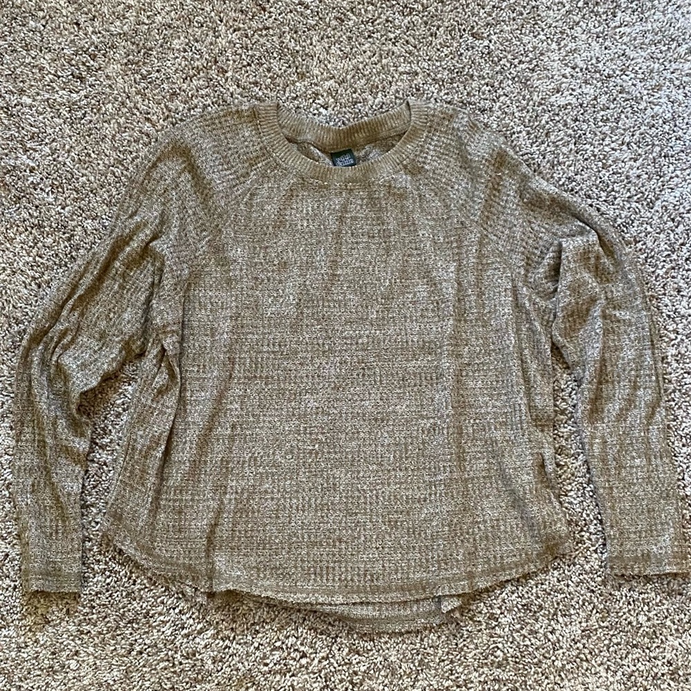 Wild Fable Long Sleeve Waffle Top